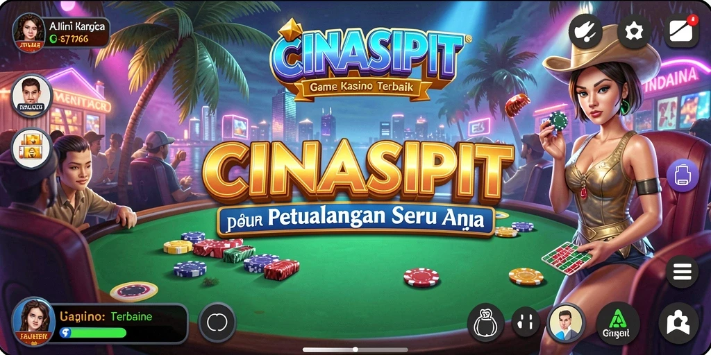 Tampilan seru dari gameplay <strong>CINASIPIT</strong> yang mendebarkan.