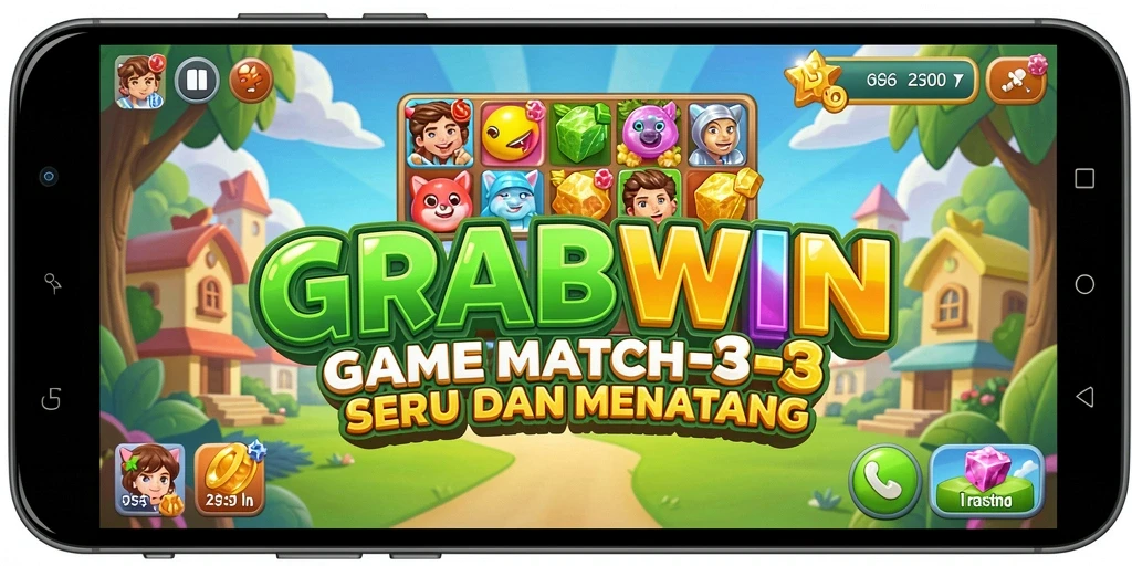 Tampilkan gameplay seru dan menantang dari GRABWIN.