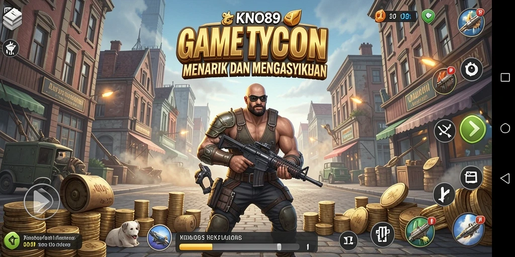 Tampilan menarik dari gameplay KNO89 yang penuh strategi bisnis.
