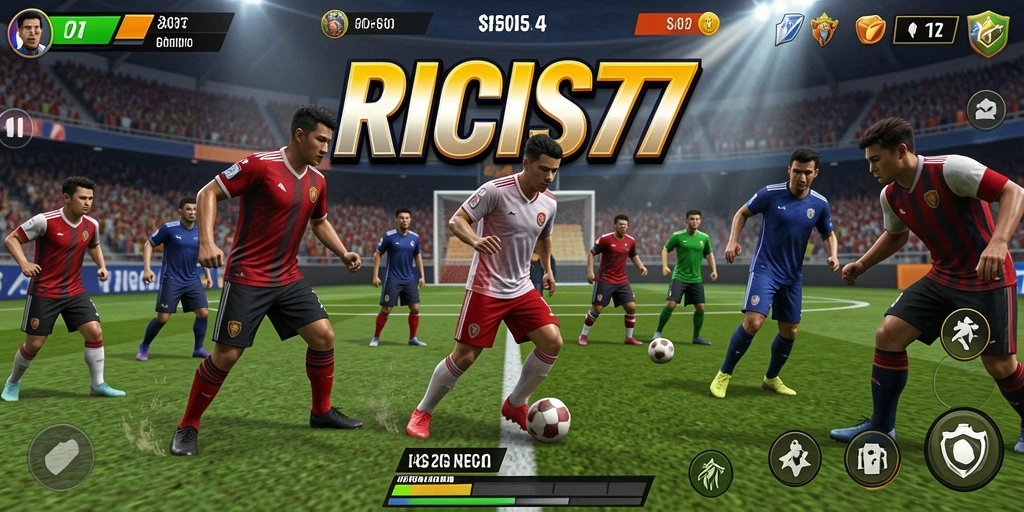 Tampilan gameplay RICIS77 yang menarik dan kompetitif.