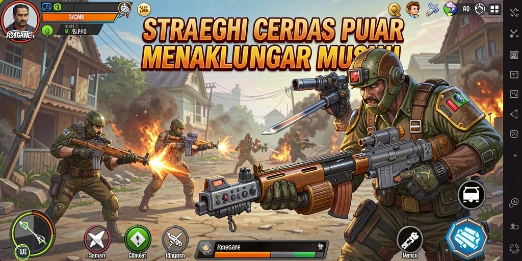 Tampilan permainan <strong>RSNGAME</strong> yang menarik dengan strategi pertempuran yang kompleks.